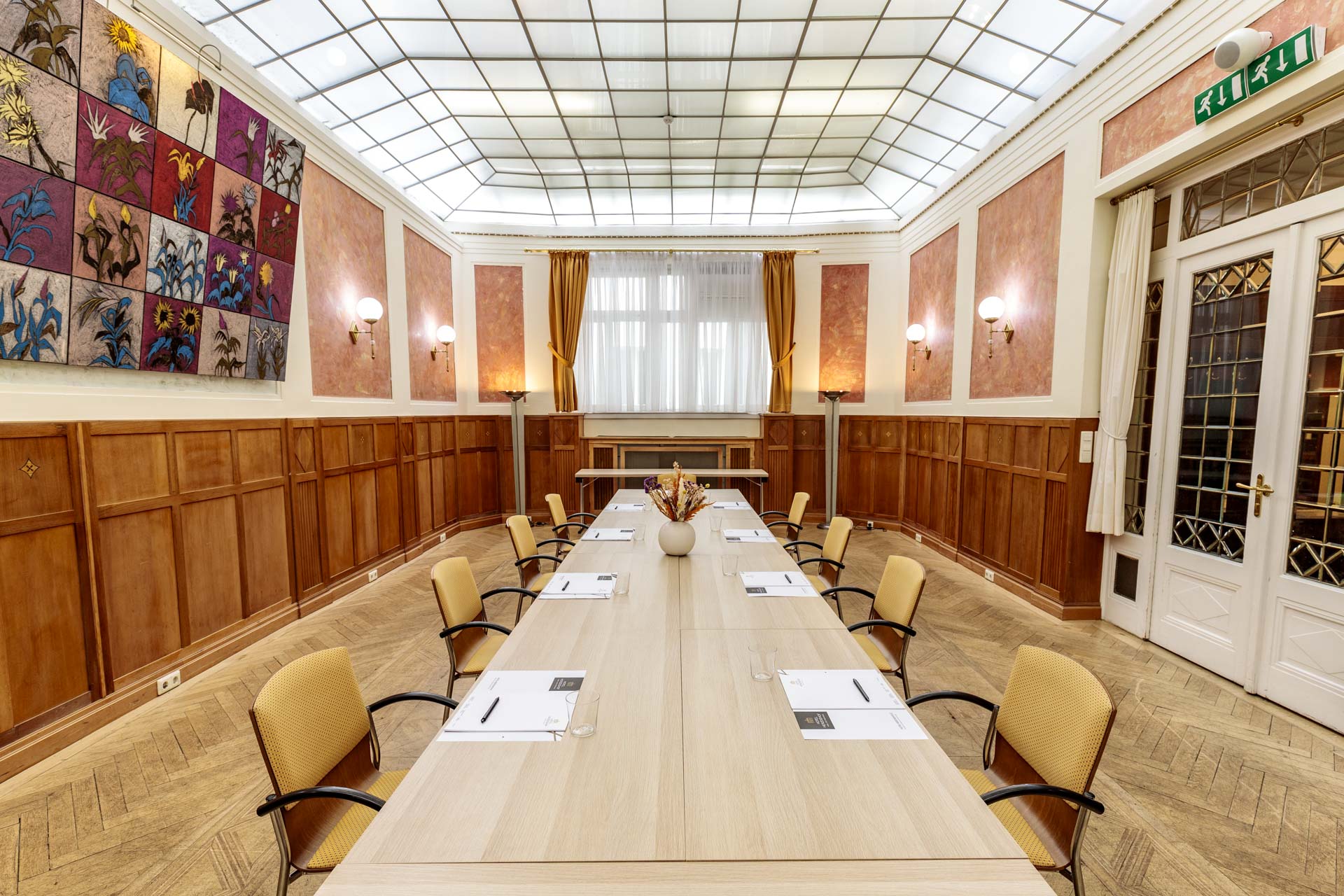 Seminar room full view