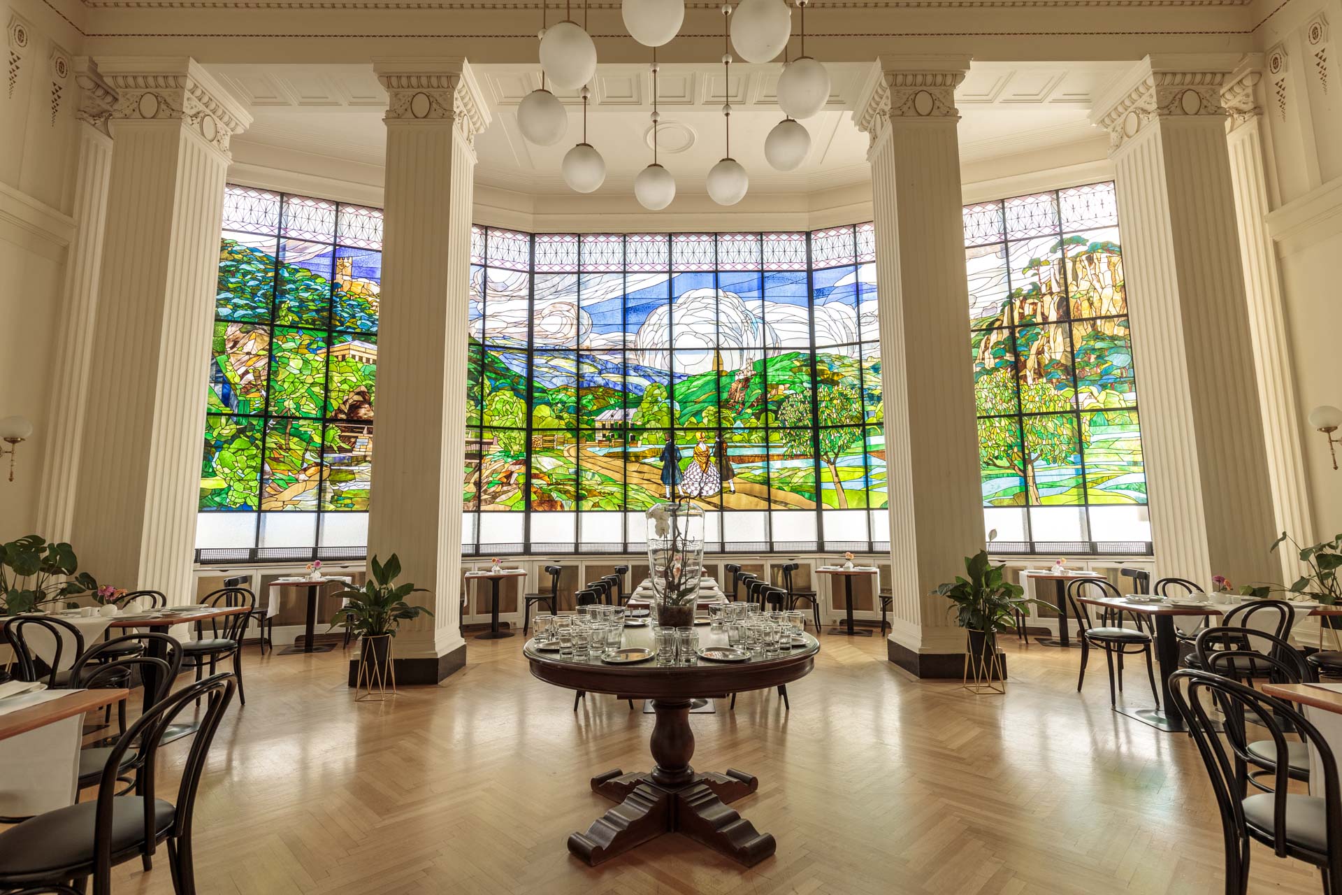 Hotel Herzoghof — Art Nouveau Breakfast Room